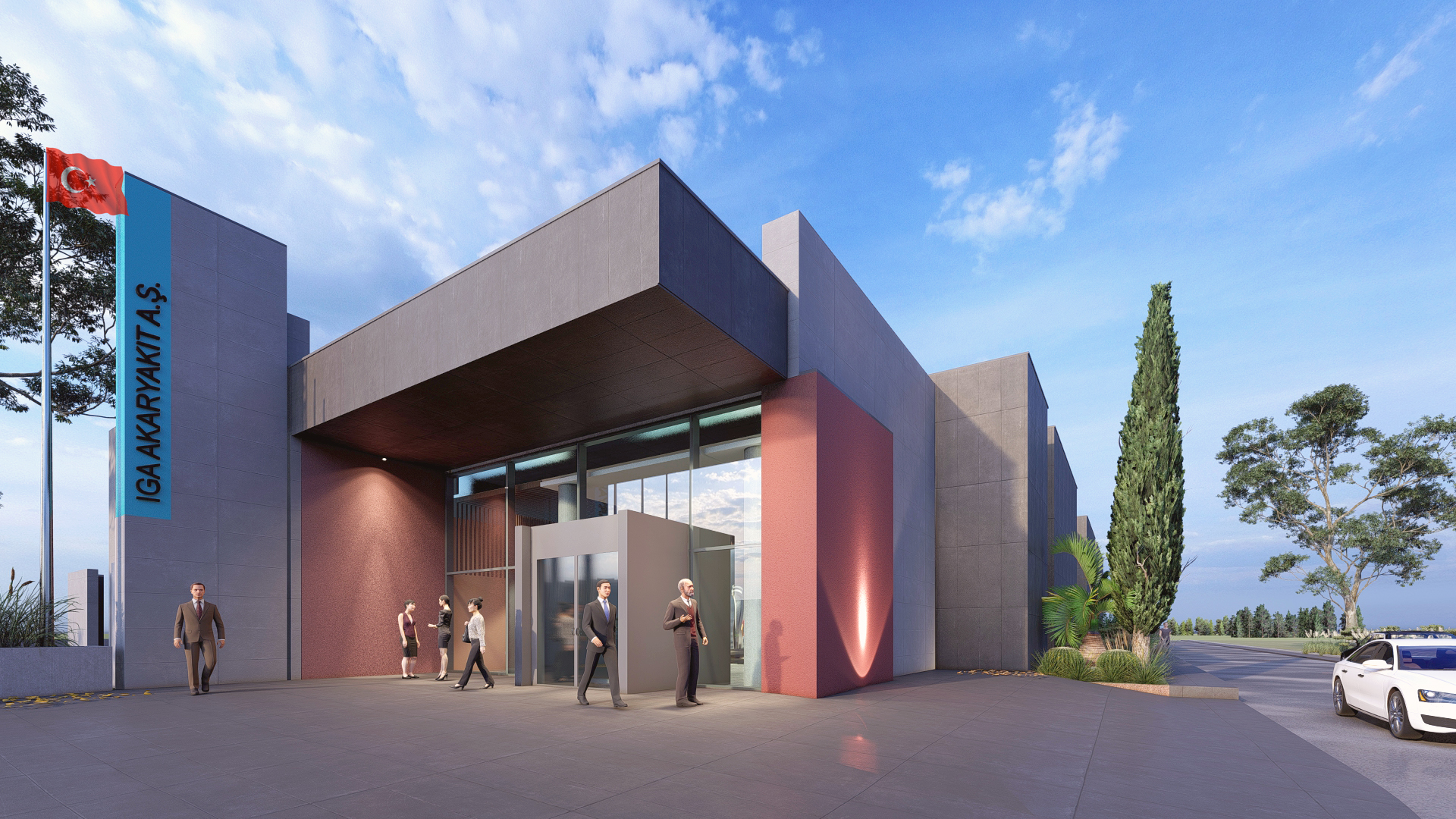 İGA İstanbul Yeni Havalimanı Akaryakıt Yönetim Binası